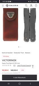 Victorinox Swisstool Spirit X für 98,99€ (112,99€) - Abholung