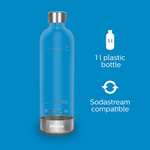 PHILIPS AQUA Soda Maker Wassersprudler + 425 g CO²-Zylinder + 1 PET-Flasche 1 Liter, schwarz, ADD4902BK/10 (Metro/Amazon)