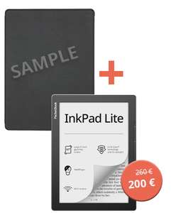 eBook Reader Pocketbook Inkpad Lite inkl. Tasche