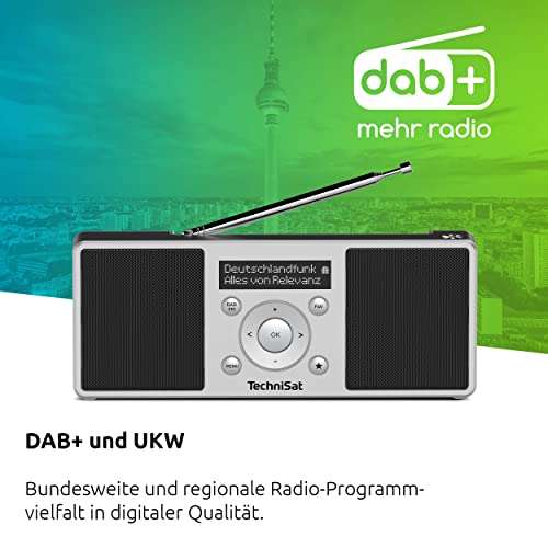 / TechniSat TECHNIRADIO RDR – portables DAB+/UKW Radio 15€ (Prime/SaturnMM