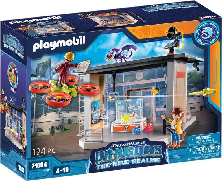 Playmobil 71084 Dragons: The Nine Realms - Icaris Lab (Otto Up Plus)