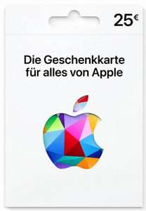 [Gamivo] 25€ Apple | iTunes Guthaben mit Rabatt
