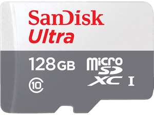 SANDISK Ultra, Speicherkarte, (microSDXC), 128 GB, 100 MB/s