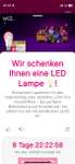Gratis WiZ WLAN LED Lampe - Telekom Magenta Moments