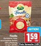 Arla Finello geriebener Käse versch. Sorten für 1,09 € je 150 g Beutel (Angebot + Coupon) [HIT]