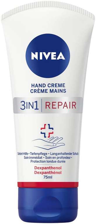 NIVEA 3in1 Repair Hand Creme (75 ml) (Prime Spar-Abo)