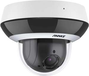 Annke CZ400 Überwachungskamera (2560x1440@24fps, 4x Zoom, dreh- & schwenkbar, PoE, Farb-Nachtsicht, Bewegung, microSD, RTSP, Audio, IP66)