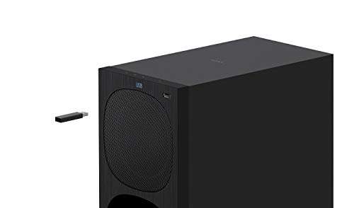 Sony HT-S40R - 5.1.-Kanal-Soundbar (inkl kabelgebundenem Subwoofer, kabellosen Rear-Lautsprechern, Bluetooth, Surround Sound, Dolby Digital)