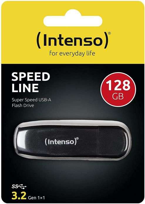 Intenso Speed Line 128GB Speicherstick USB 3.2 für 8€ (statt 11€)