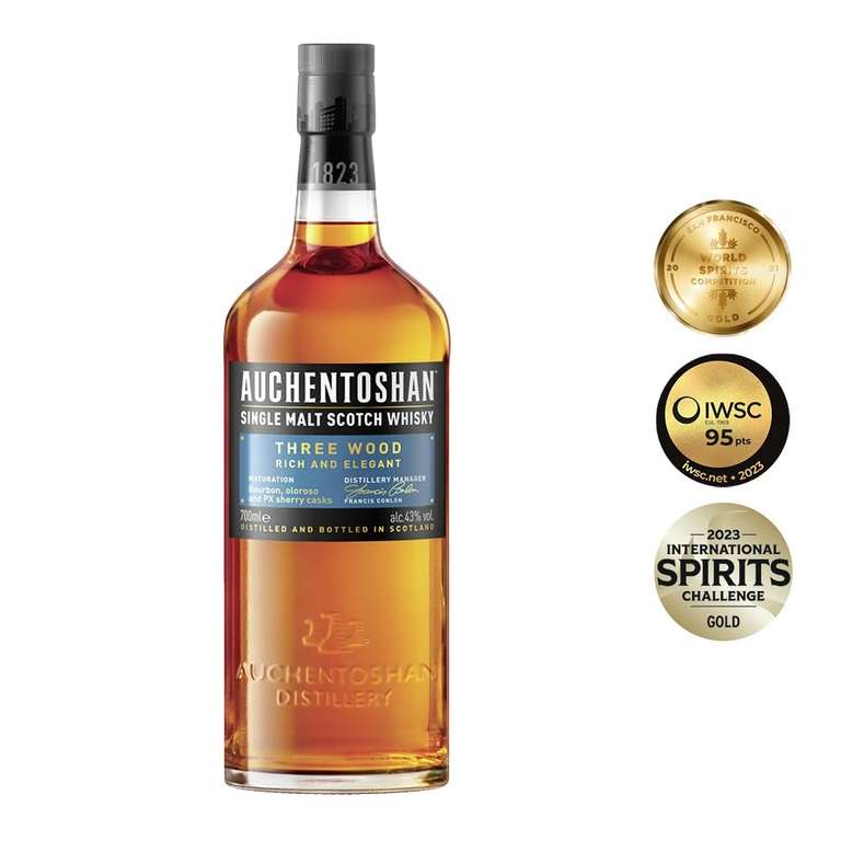 Auchentoshan Three Wood - Scotch - Whisky - Amazon