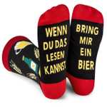 "Bring Mir Ein Bier" Socken – Nur 8,99€ bei Amazon Prime! Lustig, bequem, perfekt für Bierliebhaber!