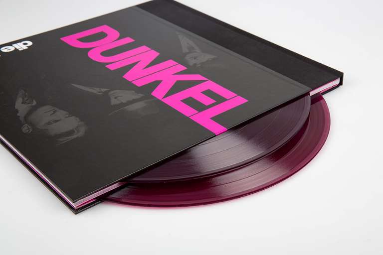 Die Ärzte – Dunkel (Ltd. Doppelvinyl im Schuber mit Girlande, halbtransparentes lila-pink) (Vinyl) [prime]
