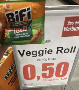 Bifi Veggie Rolls 2er Pack (LOKAL für 0,50€)