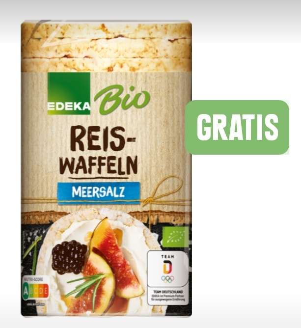 EDEKA [Südbayern] Edeka Bio oder Alnatura Reiswaffeln gratis, bei MEW von 15€