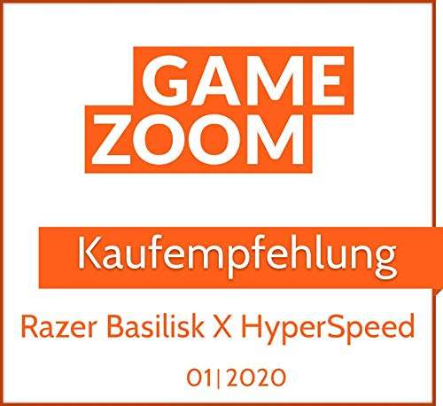 [Prime] Razer Maus Basilisk X HyperSpeed, 6 Tasten, 16000 dpi, schwarz