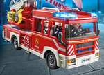 PLAYMOBIL City Action 9463 Feuerwehr-Leiterfahrzeug - Amazon Prime
