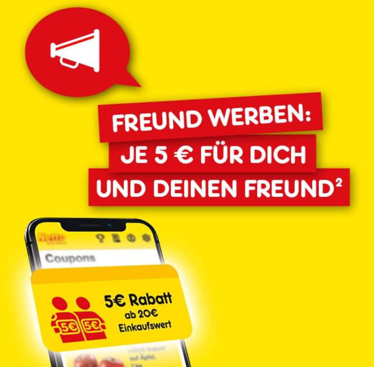 [Netto App] KWK Freunde werben und für maximal 2 Werbungen jeweils 5€ Netto Coupons erhalten