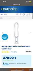 dyson AM07 cool Turmventilator weiß/silber