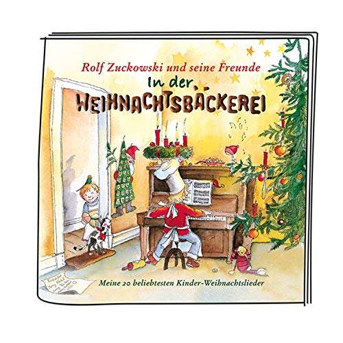 tonies Hörfigur für Toniebox, Weihnachtslieder: Rolf Zuckowski – In der Weihnachtsbäckerei, Hörspiel, 3 Jahren für 10,71€ (Amazon Prime)