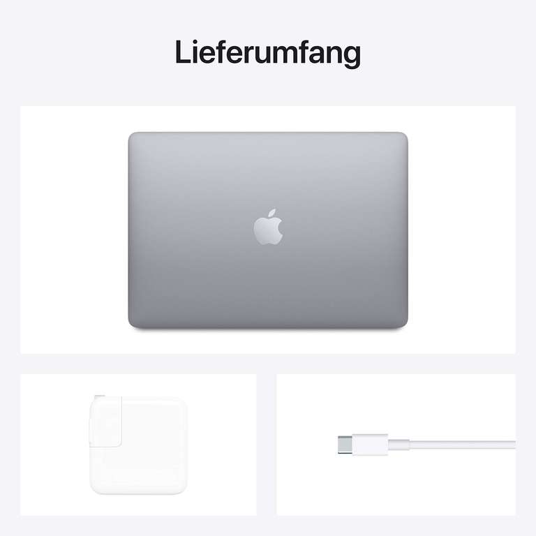Wie neu, eventuell sogar neu: Apple MacBook Air M1, 13", 8 GB / 256 GB, Grau