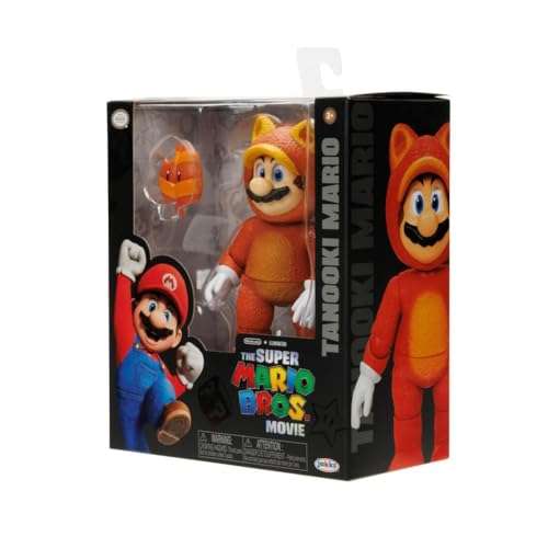 [Amazon US] The Super Mario Bros. Movie - 12,7cm Action Figures Series 2 – Tanooki Mario
