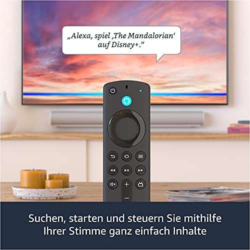 Fire TV Stick 4K Max mit Wi-Fi 6 und Alexa-Sprachfernbedienung (mit TV-Steuerungstasten) [Amazon Prime]