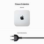 Apple Mac Mini 2023 mit M2 Prozessor, 8GB/256GB, 2 x TB 4, HDMI, 2 x USB-A, Wi-Fi 6E für 570,71 € (Amazon.it)