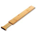 Kesper | Schubladentrenner 4er Pack, Material: Bambus, Maße: 45.5 x 1.5 x 6 cm, Farbe: Braun
