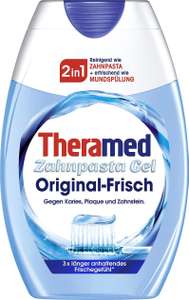 [Prime] Theramed Zahncreme 2in1 Original, für antibakteriellen Rundumschutz, 1er Pack (1 x 75 ml)