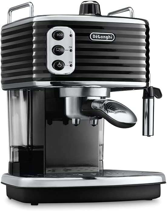 [Lidl / Online] DeLonghi ECZ 351.BK Scultura Espressomaschine | schwarz oder weiß | Beheizte Tassenabstellfläche | Pumpendruck: 15 bar