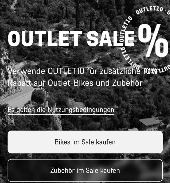 Canyon 10% Extra im Outlet Sale auf Bikes und Zubehör