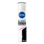NIVEA Black & White Invisible Clear Deo Spray (150 ml) (Prime, Spar-Abo)