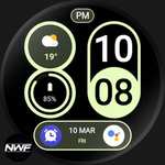 (Google Play Store) Nighty Digital 06 - watch face (WearOS Watchface, digital)