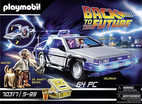 Playmobil Back to the Future DeLorean (70317) für 28,99 Euro [Amazon Prime]