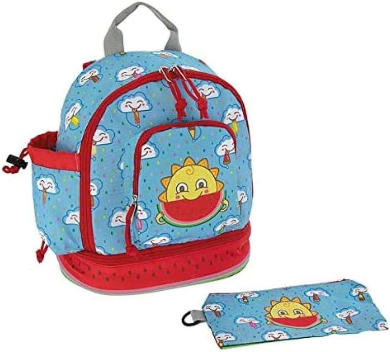 Laken LJ Bambino Dupe zu Lässig Mini Backpack Kinderrucksack Kindergartentasche, isoliertes Brotdosenfach unten, verschiedene Motive