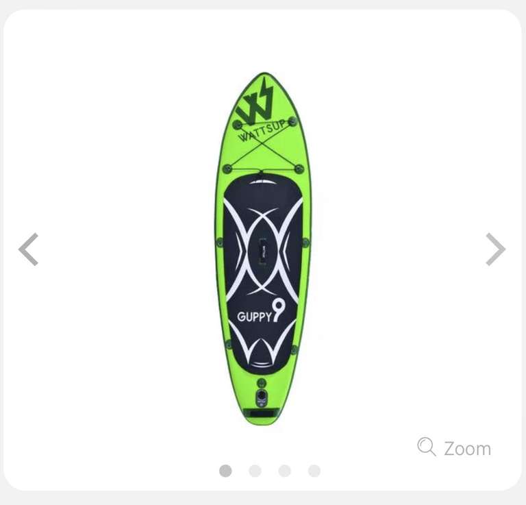 WattSUP Stand Up Paddle Board Guppy 9 bis 80kg inkl. Paddel & Luftpumpe