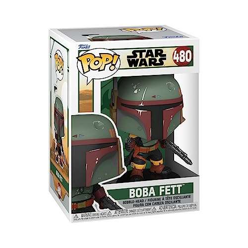 Funko Pop! Star Wars: The Book of Boba Fett (AMAZON_480 Bobble-Head) (Prime)