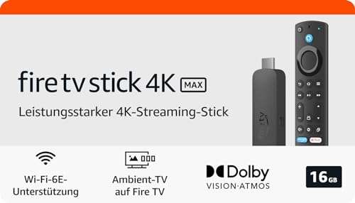 Amazon Fire TV Stick 4K Max (2. Generation) | 4-fach Payback | Trade-In 20% | Prime