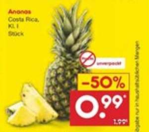 [Netto MD ab 02.04.] Eine Ananas für unter 1€