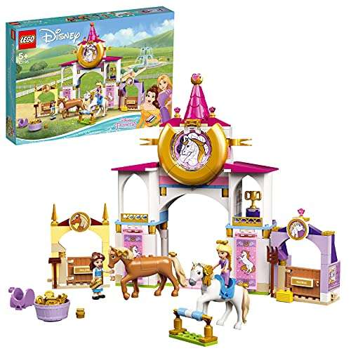 LEGO 43195 Disney Princess Belles und Rapunzels königliche Ställe für 27.99