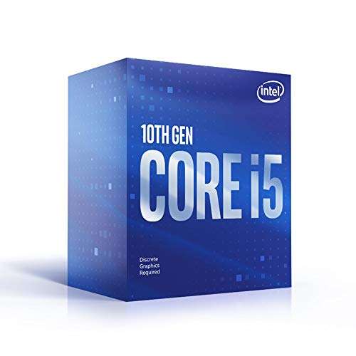 Intel Core i5 10400F (10. Gen.) 2.9 GHz 6 Kerne 12 Threads 12 MB Cache-Speicher LGA1200 Socket Box (BX8070110400F)