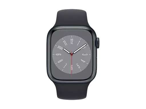 Apple Watch Series 8 4G 45mm Aluminium Mitternacht Sportarmband