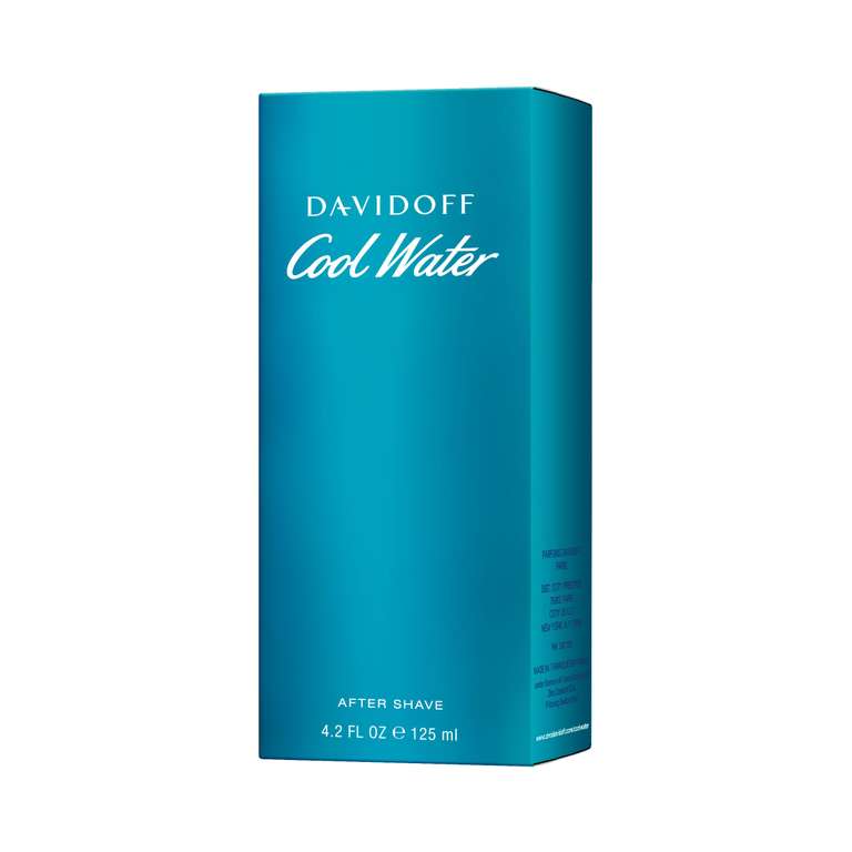 DAVIDOFF Cool Water After Shave Splash 125ml [Amazon Prime]