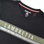 Lambretta Herren T-Shirt Chest Stripe für 5,55€ + 3,95€ VSK (100% Baumwolle, Größen S bis 3XL)