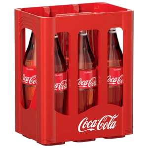 V Markt Südbayern: 6x 1 Liter Kiste Coca-Cola Glasflaschen aktuell bis nächsten Mittwoch