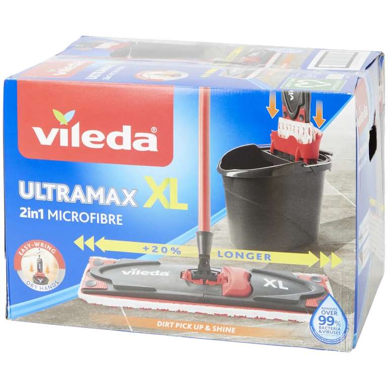 VILEDA Ultramax XL Flachwischmopp (2-tlg. Set) bei ACTION | mydealz