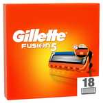 Gillette Fusion 5, 18 Ersatzklingen, Ama Prime (*noch preiswerter möglich)