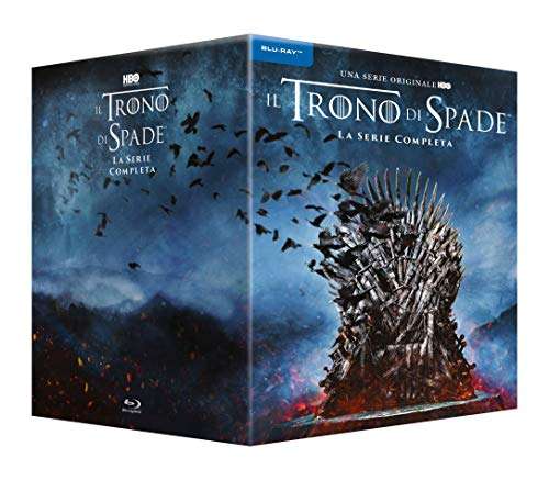 Game of Thrones - Die komplette Serie, Englisch (Blu-ray) für 49,17€ inkl. Versand (Amazon.it) [Trono di Spade Stagioni 1-8]