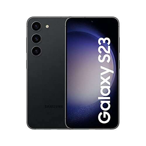 Samsung Galaxy S23 black 256GB=809€/ 128GB=749€