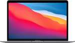 Apple MacBook Air (2020) M1 8/256GB in Space Grau | 13.3", 2560x1600, IPS, 400nits | 7‑Core GPU | 2x TB3 | 49,9Wh | lüfterlos | 1.29kg